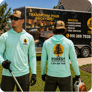 Custom branded landscaping apparel